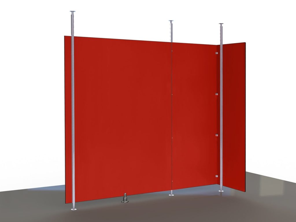 Poteau sol plafond Cabineo