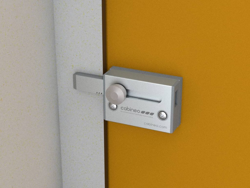 Verrou Cabineo vue intérieur cabine